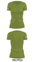 Vertical Skills Academy 92036609 Women's Short Sleeve V-neck Shirt - 21