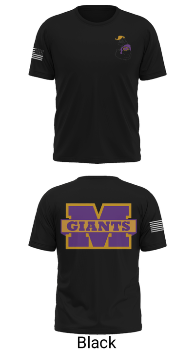 Marion High School Wrestling 62085961 Short Sleeve Performance Shirt - 12