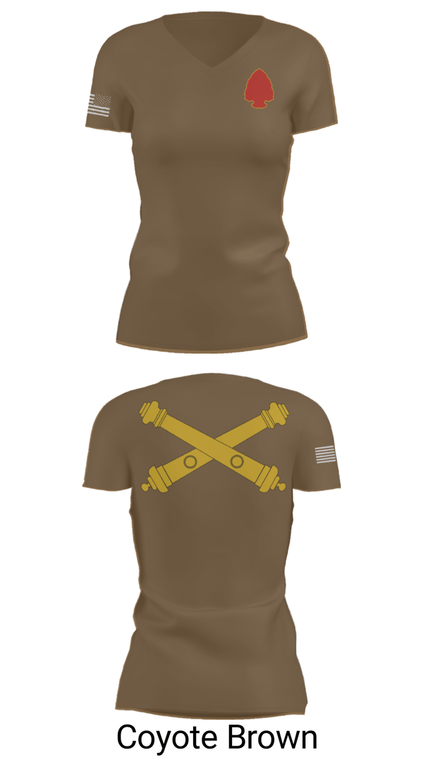 Women's Short Sleeve Vneck Shirt, , National Guard, Teamtime, Team time, sublimation, custom sports apparel, team uniforms, spirit wear, spiritwear, sports uniforms, custom shirts, team store, custom team store, fundraiser sports, apparel fundraiser