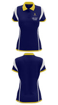 Lenape Valley Basketball - Lightning 25899195 Women's Short Sleeve Performance Polo  - 27
