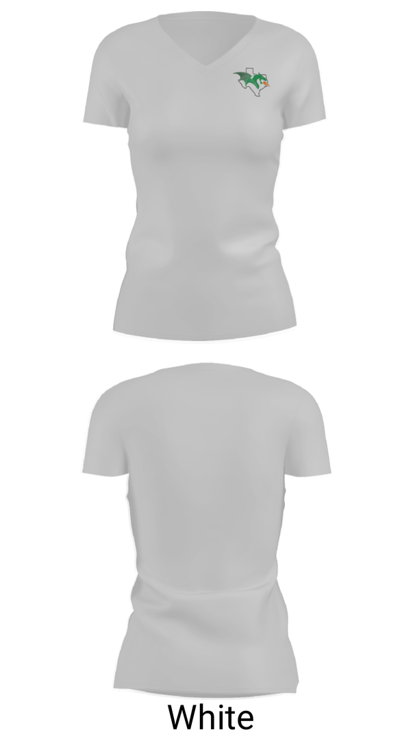 Women's Short Sleeve Vneck Shirt, Bangs High School, Spirit Store, Teamtime, Team time, sublimation, custom sports apparel, team uniforms, spirit wear, spiritwear, sports uniforms, custom shirts, team store, custom team store, fundraiser sports, apparel fundraiser