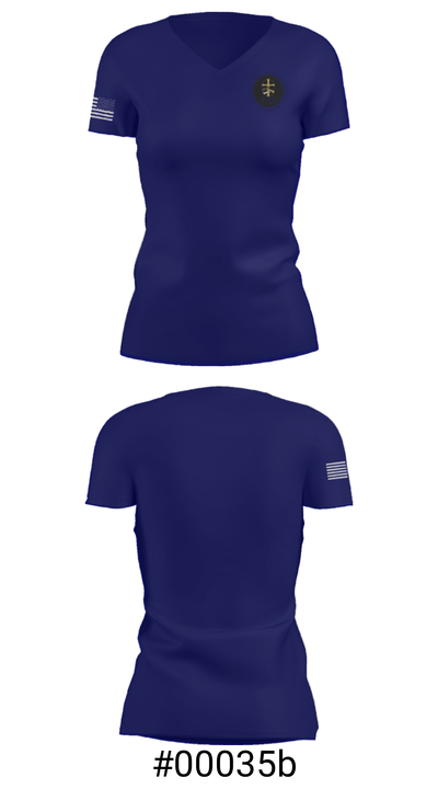 The Freedom School 17286531 Women's Short Sleeve V-neck Shirt - 21