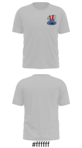 Quincy High School Swimming 89512844 Short Sleeve Performance Shirt - 19