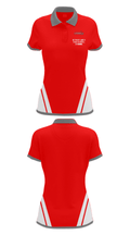 Detroit Lakes High School Swimming 15957792 Women's Short Sleeve Performance Polo  - 27