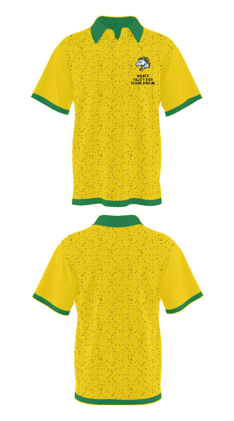 Short Sleeve Bowling Jersey, Walker Valley High School Bowling, Bowling, Teamtime, Team time, sublimation, custom sports apparel, team uniforms, spirit wear, spiritwear, sports uniforms, custom shirts, team store, custom team store, fundraiser sports, apparel fundraiser