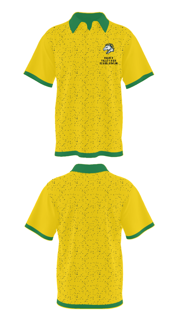 Short Sleeve Bowling Jersey, Walker Valley High School Bowling, Bowling, Teamtime, Team time, sublimation, custom sports apparel, team uniforms, spirit wear, spiritwear, sports uniforms, custom shirts, team store, custom team store, fundraiser sports, apparel fundraiser