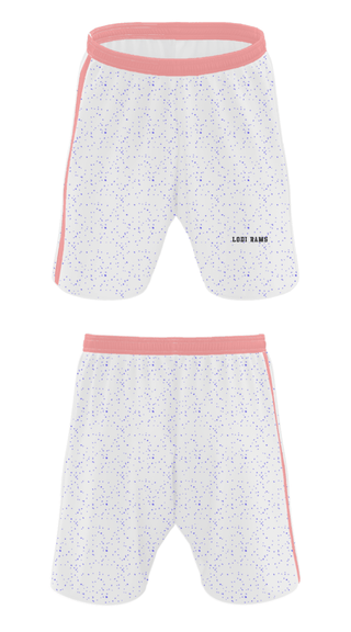 Athletic Shorts With Pockets, Lodi Rams, Men's Basketball, Teamtime, Team time, sublimation, custom sports apparel, team uniforms, spirit wear, spiritwear, sports uniforms, custom shirts, team store, custom team store, fundraiser sports, apparel fundraiser