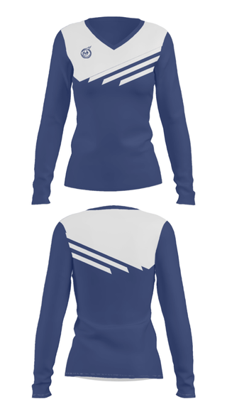 Women's Long Sleeve Vneck Shirt, Lone Jack Elementary School, Spirit Store, Teamtime, Team time, sublimation, custom sports apparel, team uniforms, spirit wear, spiritwear, sports uniforms, custom shirts, team store, custom team store, fundraiser sports, apparel fundraiser