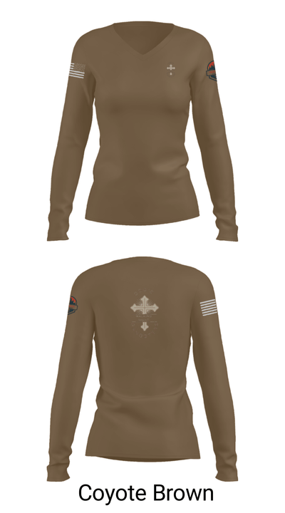 REDNECK'S 53256359 Women's Long Sleeve V-neck Shirt - 15
