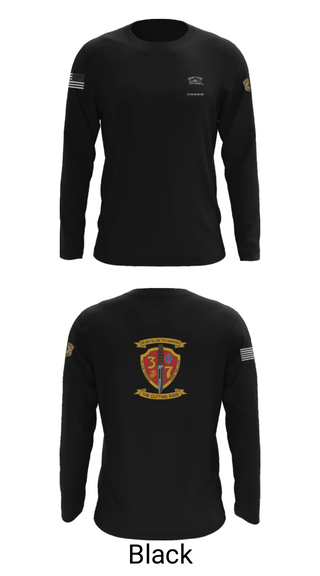 Long Sleeve Performance Shirt, 3rd. Battalion 7th. Marines, Marines, Teamtime, Team time, sublimation, custom sports apparel, team uniforms, spirit wear, spiritwear, sports uniforms, custom shirts, team store, custom team store, fundraiser sports, apparel fundraiser