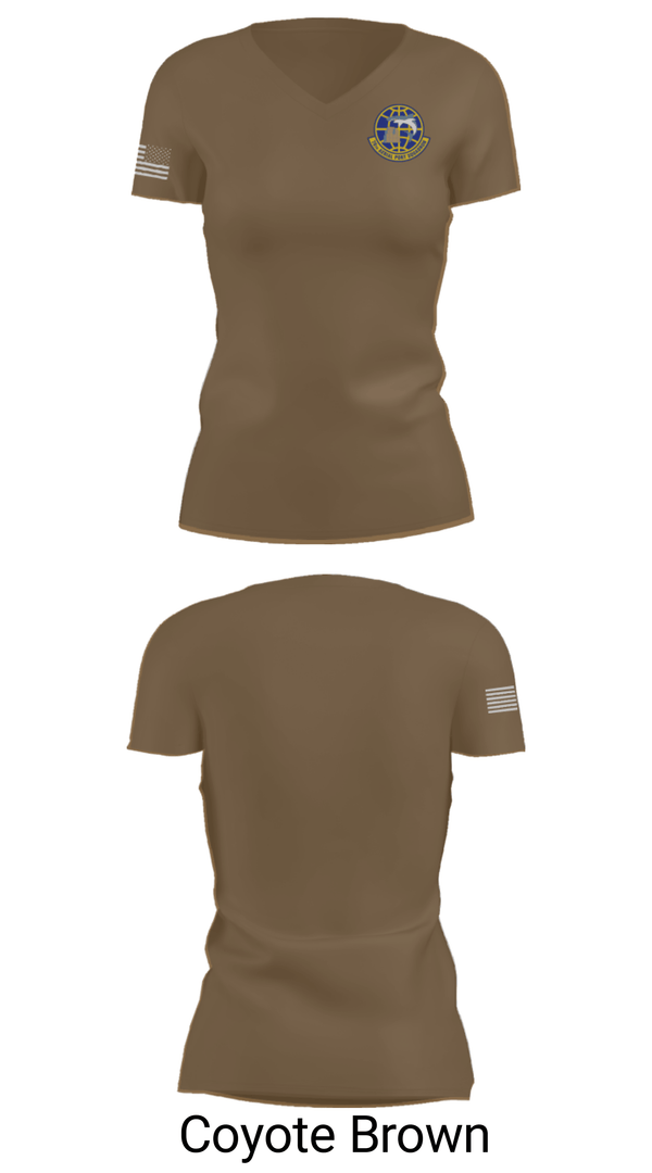 Women's Short Sleeve Vneck Shirt, , Air Force, Teamtime, Team time, sublimation, custom sports apparel, team uniforms, spirit wear, spiritwear, sports uniforms, custom shirts, team store, custom team store, fundraiser sports, apparel fundraiser