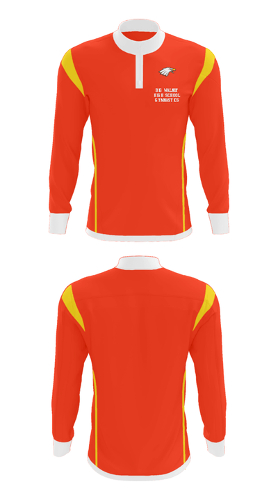 Big Walnut High School Gymnastics 96442176 Quarter Zip Jacket - 37