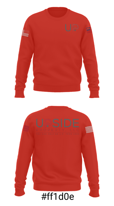 UPSIDE PROPERTY 9552609 Crew Neck Sweatshirt - 16
