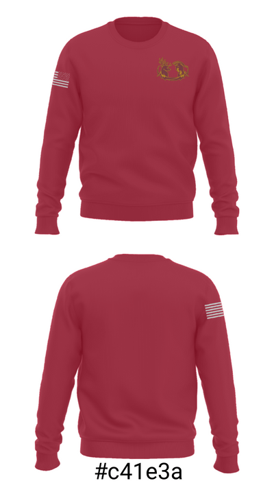 Claremont-Mudd-Scripps College Stags & Athenas logo 86983975 Crew Neck Sweatshirt - 16