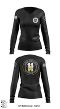 FLAG CS 40825500 Women's Long Sleeve V-neck Shirt - 1
