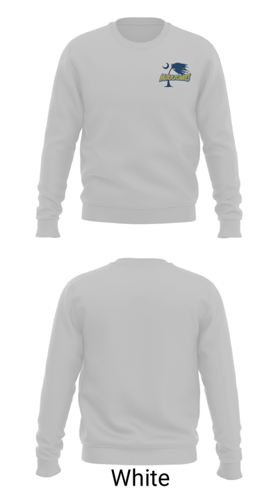 Wren Middle School Basketball 64147519 Crew Neck Sweatshirt - 2