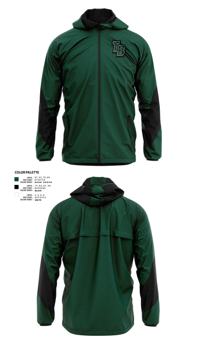Twelve Bridges Rhinos 96167977 Windbreaker - 40