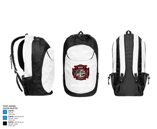 Gear Bag, Mora county fire, Fire Department, Teamtime, Team time, sublimation, custom sports apparel, team uniforms, spirit wear, spiritwear, sports uniforms, custom shirts, team store, custom team store, fundraiser sports, apparel fundraiser