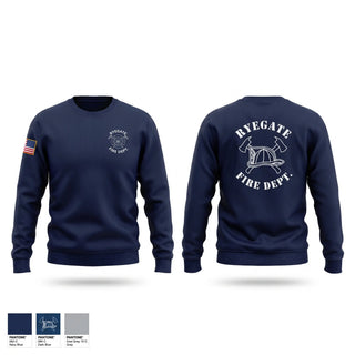 Crew Neck Sweatshirt, Ryegate Fire Department, Fire Department, Teamtime, Team time, sublimation, custom sports apparel, team uniforms, spirit wear, spiritwear, sports uniforms, custom shirts, team store, custom team store, fundraiser sports, apparel fundraiser