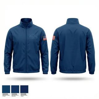 Windbreaker, Dearborn Heights Police Department, Police, Teamtime, Team time, sublimation, custom sports apparel, team uniforms, spirit wear, spiritwear, sports uniforms, custom shirts, team store, custom team store, fundraiser sports, apparel fundraiser