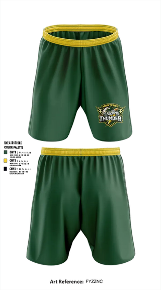 Athletic Shorts With Pockets, Thunder, Baseball, Teamtime, Team time, sublimation, custom sports apparel, team uniforms, spirit wear, spiritwear, sports uniforms, custom shirts, team store, custom team store, fundraiser sports, apparel fundraiser