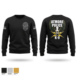Crew Neck Sweatshirt, Atmore PD, Police, Teamtime, Team time, sublimation, custom sports apparel, team uniforms, spirit wear, spiritwear, sports uniforms, custom shirts, team store, custom team store, fundraiser sports, apparel fundraiser