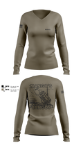 B/3-43 41325172 Women's Long Sleeve V-neck Shirt - 3