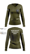 Swat 30841116 Women's Long Sleeve V-neck Shirt - 3