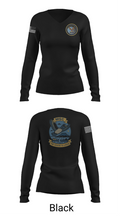 MSCLANT 20118789 Women's Long Sleeve V-neck Shirt - 35