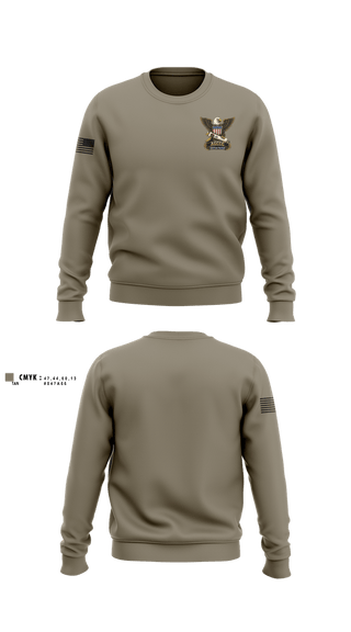 Crew Neck Sweatshirt, AGCCC, 001-26, Army, Teamtime, Team time, sublimation, custom sports apparel, team uniforms, spirit wear, spiritwear, sports uniforms, custom shirts, team store, custom team store, fundraiser sports, apparel fundraiser