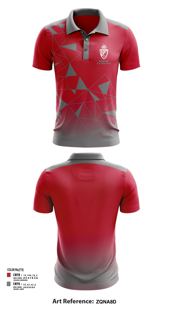 Short Sleeve Performance Polo, Orchard View High School Soccer, Men's Soccer, Teamtime, Team time, sublimation, custom sports apparel, team uniforms, spirit wear, spiritwear, sports uniforms, custom shirts, team store, custom team store, fundraiser sports, apparel fundraiser