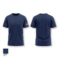 Edmondson Fire Department 15255346 Old School Cotton Feel Shirt - 1