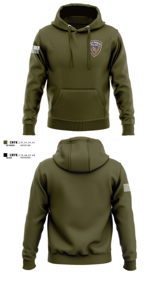 Hoodie, Ohkay Owingeh police, Police, Teamtime, Team time, sublimation, custom sports apparel, team uniforms, spirit wear, spiritwear, sports uniforms, custom shirts, team store, custom team store, fundraiser sports, apparel fundraiser