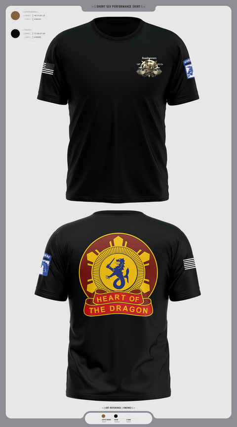 Short Sleeve Performance Shirt, 126th PLS Co, , Teamtime, Team time, sublimation, custom sports apparel, team uniforms, spirit wear, spiritwear, sports uniforms, custom shirts, team store, custom team store, fundraiser sports, apparel fundraiser
