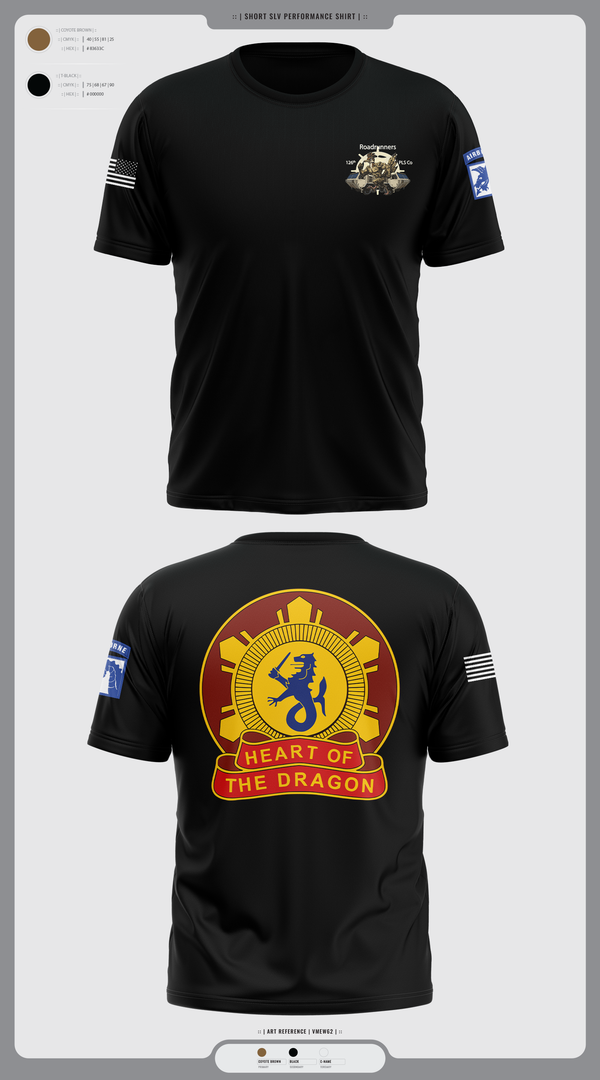 Short Sleeve Performance Shirt, 126th PLS Co, , Teamtime, Team time, sublimation, custom sports apparel, team uniforms, spirit wear, spiritwear, sports uniforms, custom shirts, team store, custom team store, fundraiser sports, apparel fundraiser