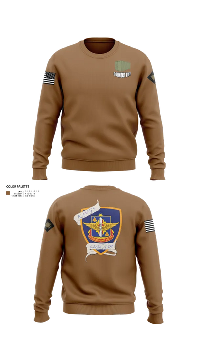 640th ASB Bravo Company 67727556 Crew Neck Sweatshirt - 21