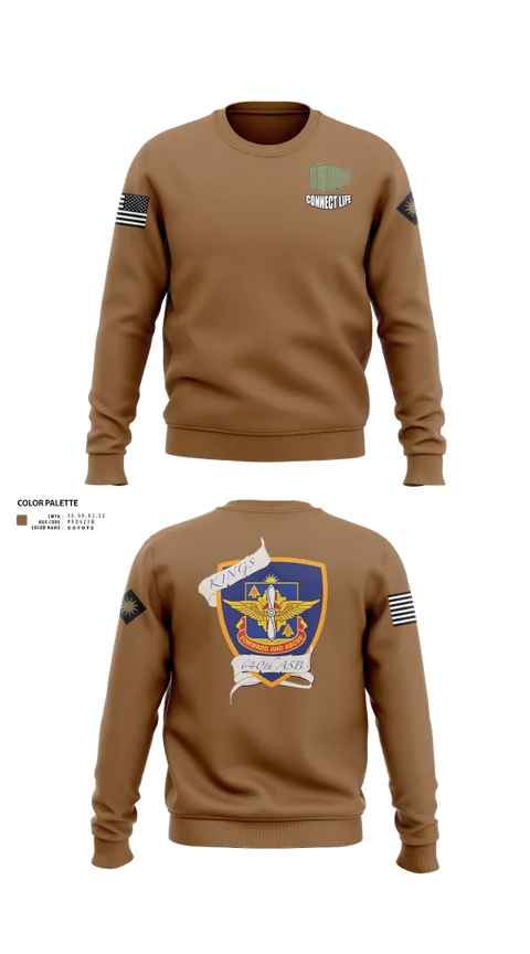 Crew Neck Sweatshirt, 640th ASB Bravo Company, , Teamtime, Team time, sublimation, custom sports apparel, team uniforms, spirit wear, spiritwear, sports uniforms, custom shirts, team store, custom team store, fundraiser sports, apparel fundraiser