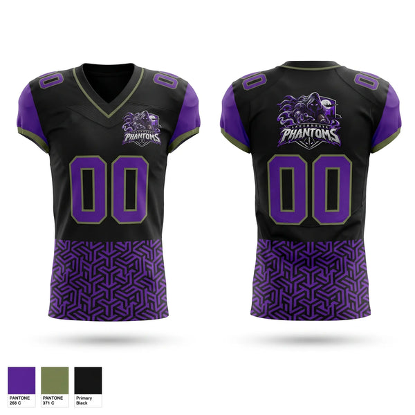 Football Jersey, Lakenheath Phantoms, , Teamtime, Team time, sublimation, custom sports apparel, team uniforms, spirit wear, spiritwear, sports uniforms, custom shirts, team store, custom team store, fundraiser sports, apparel fundraiser
