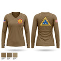 NMMFH Women's Long Sleeve V-neck Shirt - 1