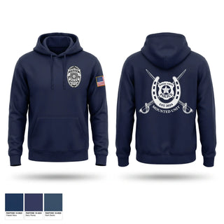 Hoodie, Bayou Vista Police Mounted Unit, Police, Teamtime, Team time, sublimation, custom sports apparel, team uniforms, spirit wear, spiritwear, sports uniforms, custom shirts, team store, custom team store, fundraiser sports, apparel fundraiser