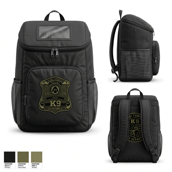 Gear Bag, Miami Township Police K9, Police, Teamtime, Team time, sublimation, custom sports apparel, team uniforms, spirit wear, spiritwear, sports uniforms, custom shirts, team store, custom team store, fundraiser sports, apparel fundraiser