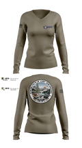 Boise County Sheriffs 675554 Women's Long Sleeve V-neck Shirt - 1