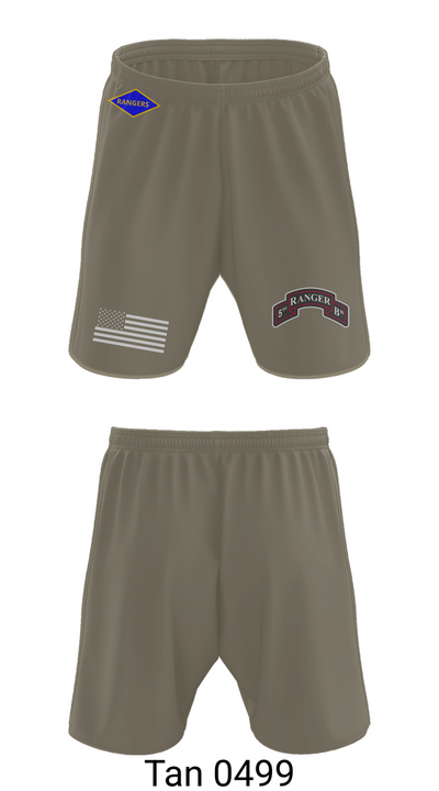 5th Rangers 1510549 Athletic Shorts With Pockets - 69