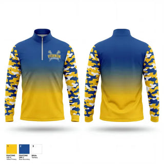 Quarter Zip Jacket, Vernon, Men's Lacrosse, Teamtime, Team time, sublimation, custom sports apparel, team uniforms, spirit wear, spiritwear, sports uniforms, custom shirts, team store, custom team store, fundraiser sports, apparel fundraiser