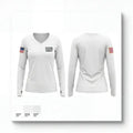 Southside composite squadron 98196673 Women's Long Sleeve V-neck Shirt - 1