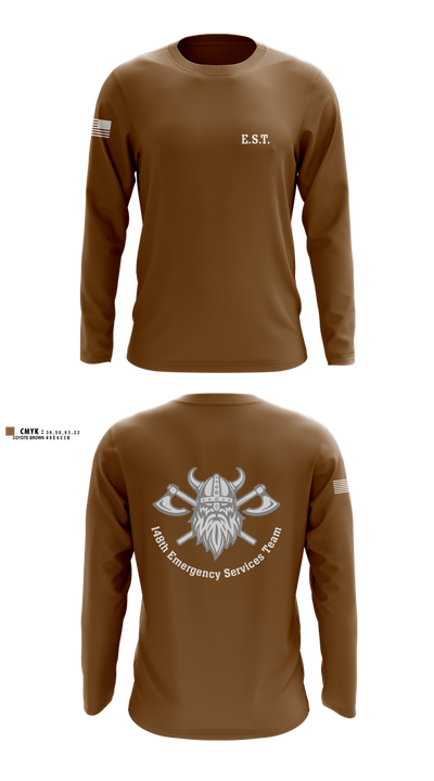 148th E.S.T. 42983044 Long Sleeve Performance Shirt 5