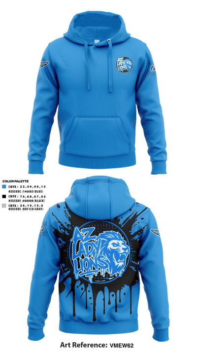 AZ Lady Lions 90160831 Hoodie - 12