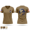 Airedales 81699521 Women's Short Sleeve V-neck Shirt - 1