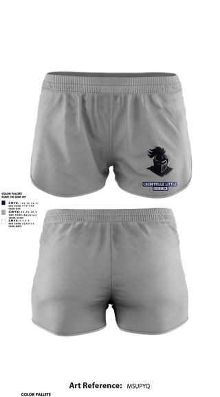 Womens Shorts, Cherryville Little Ironmen, , Teamtime, Team time, sublimation, custom sports apparel, team uniforms, spirit wear, spiritwear, sports uniforms, custom shirts, team store, custom team store, fundraiser sports, apparel fundraiser