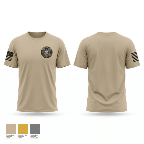 Old School Cotton Feel Shirt, A CO 297TH Pt, Army, Teamtime, Team time, sublimation, custom sports apparel, team uniforms, spirit wear, spiritwear, sports uniforms, custom shirts, team store, custom team store, fundraiser sports, apparel fundraiser